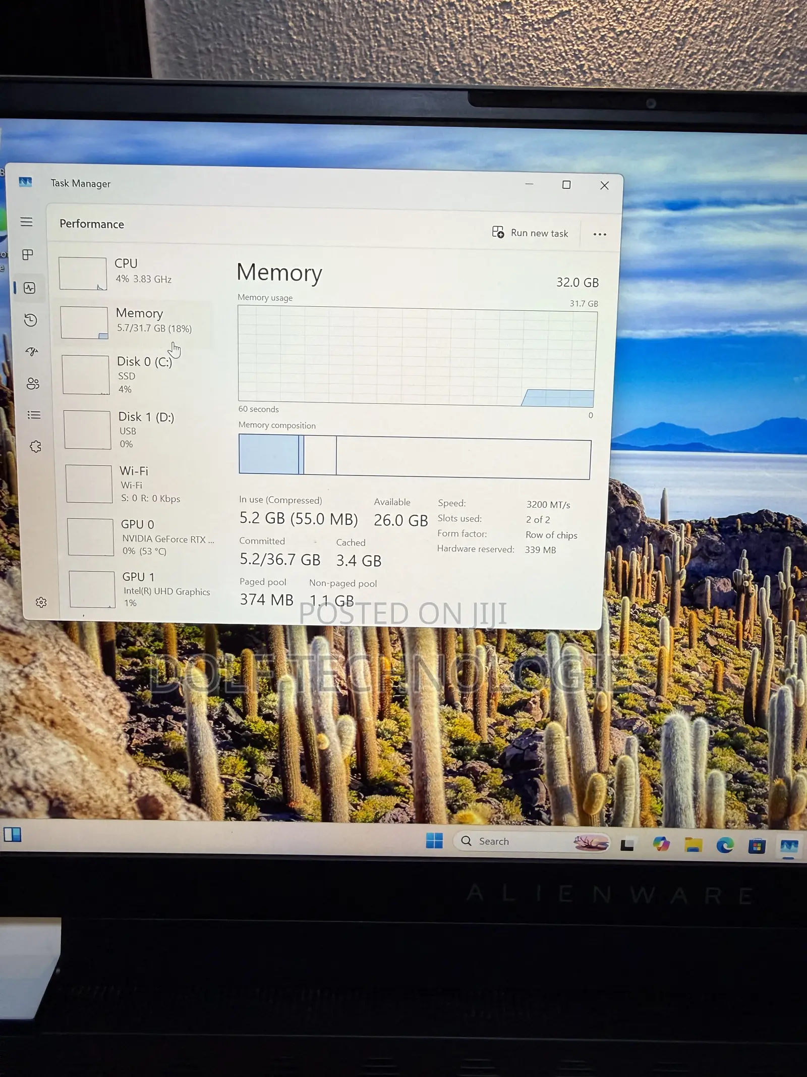 Laptop Alienware X15 R1 32GB Intel Core i7 SSD 1T