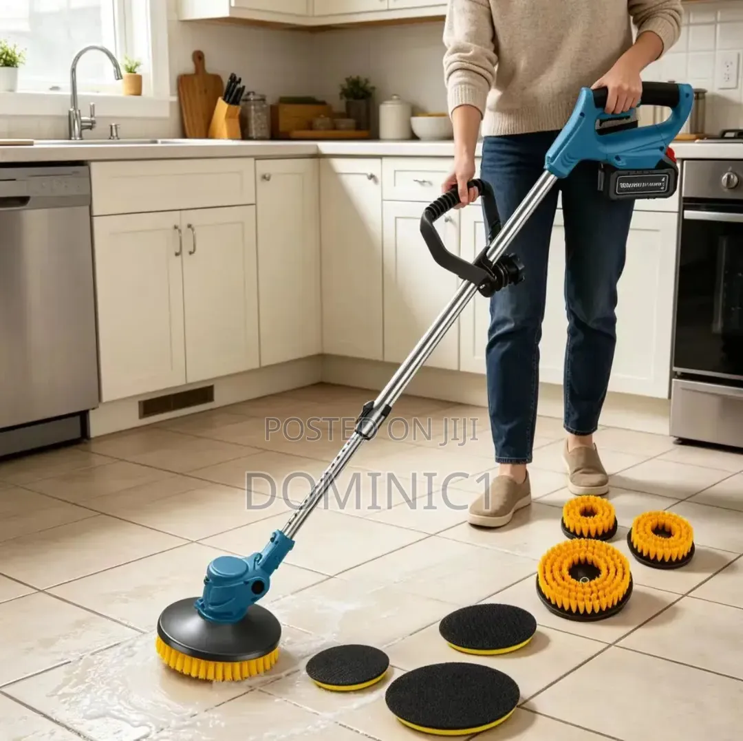 Cordless Electric Spin Scrubber