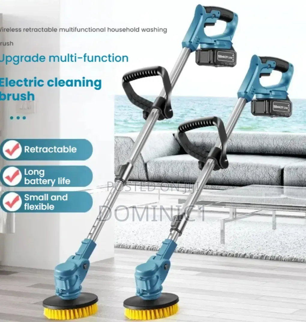Cordless Electric Spin Scrubber