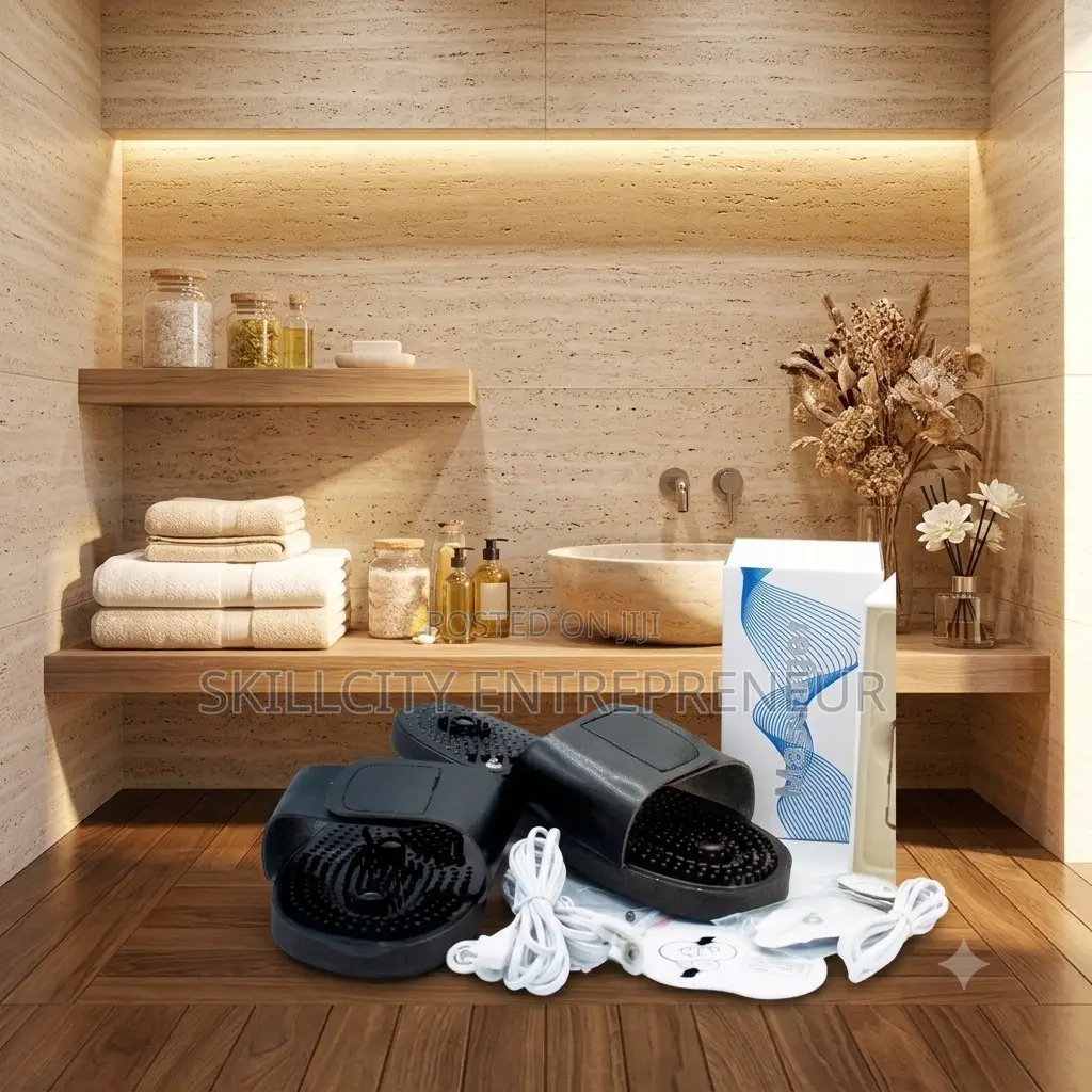 Foot Massager Slippers With Therapy Massager Machine