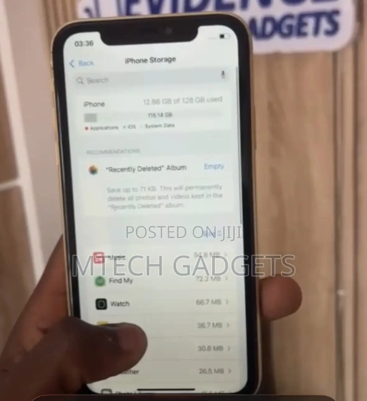 Apple iPhone 11 128 GB Yellow
