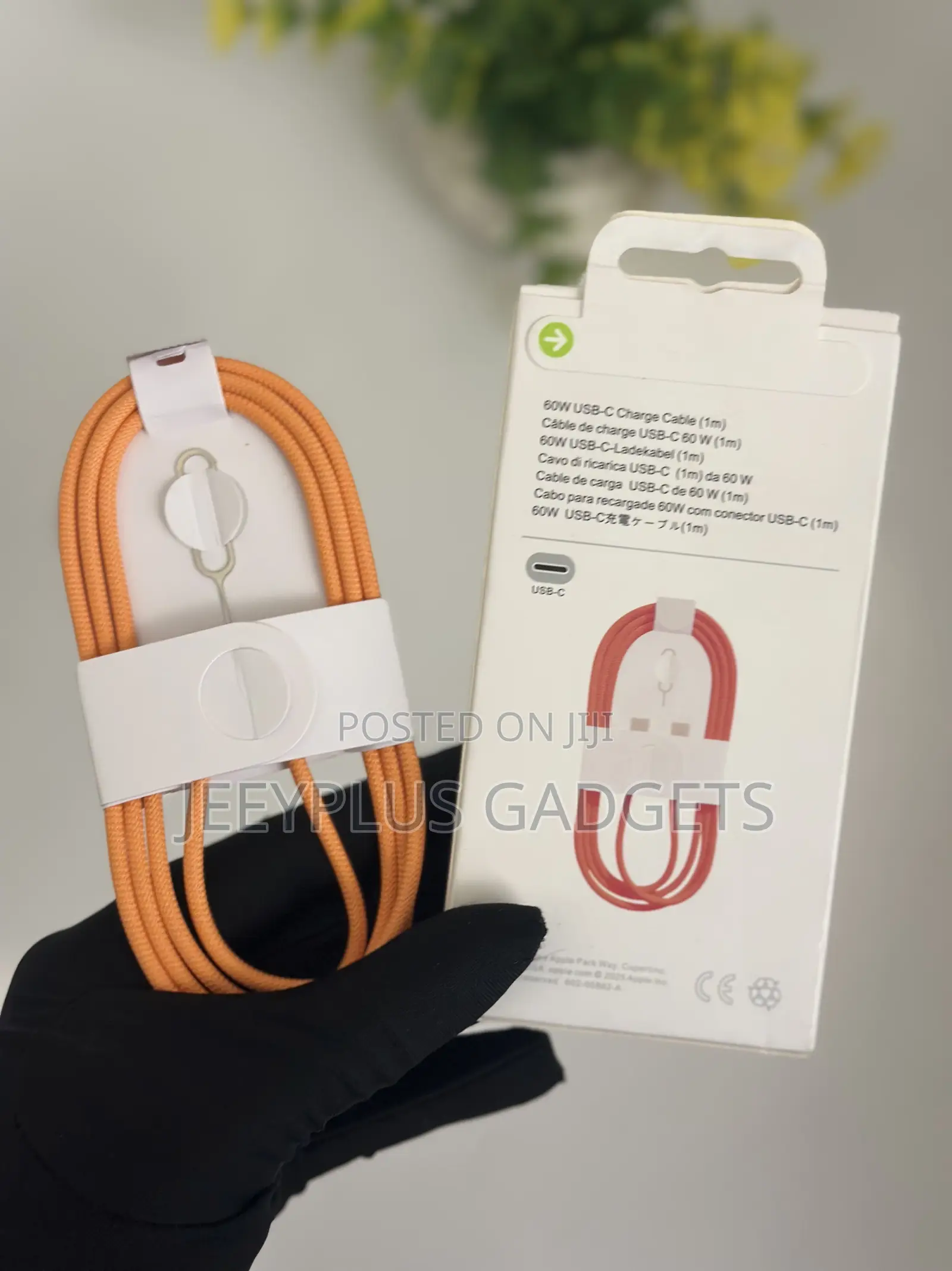 High Quality iPhone Fast Charging Usb Type C-C Nylon Braded Cable
