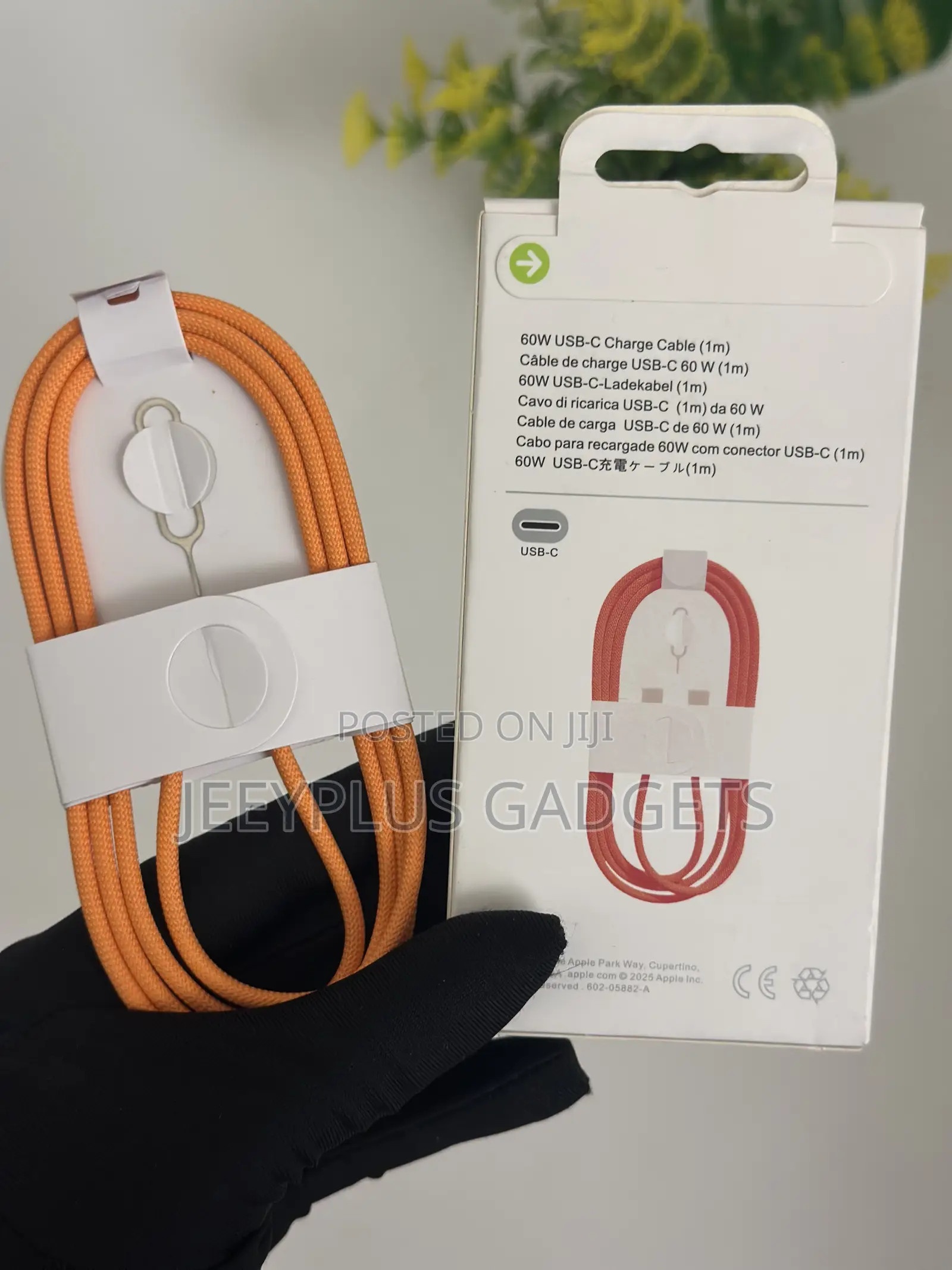 High Quality iPhone Fast Charging Usb Type C-C Nylon Braded Cable