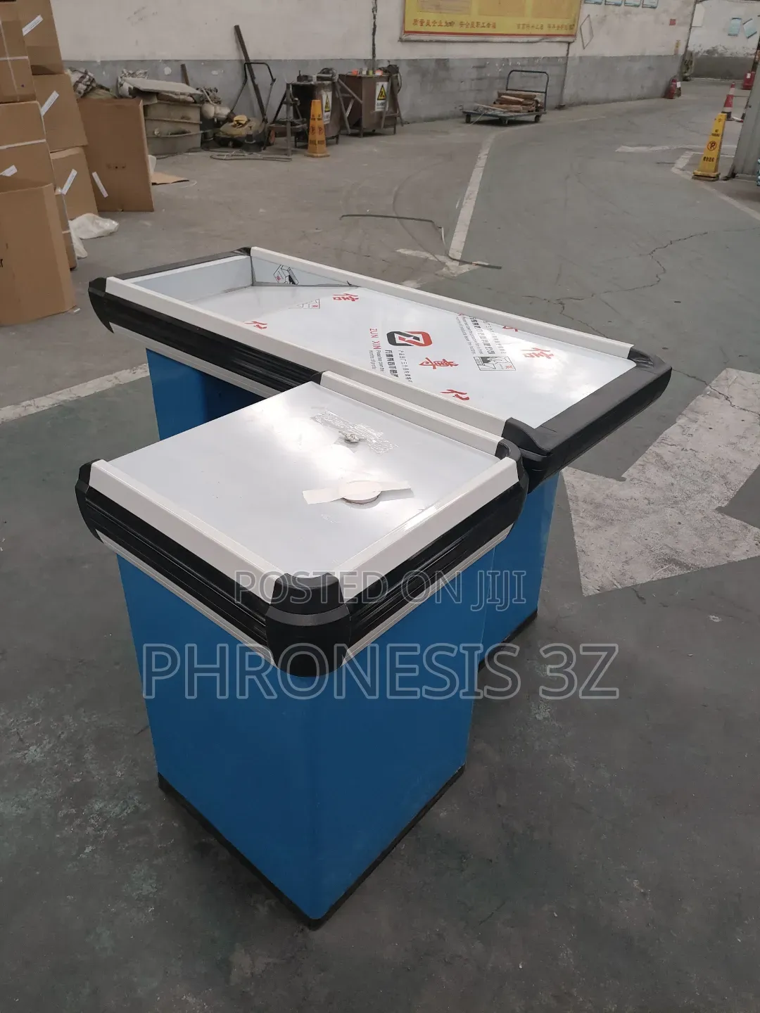 Supermarket Cashier Desk, Checkout Counter, Cash Point Table