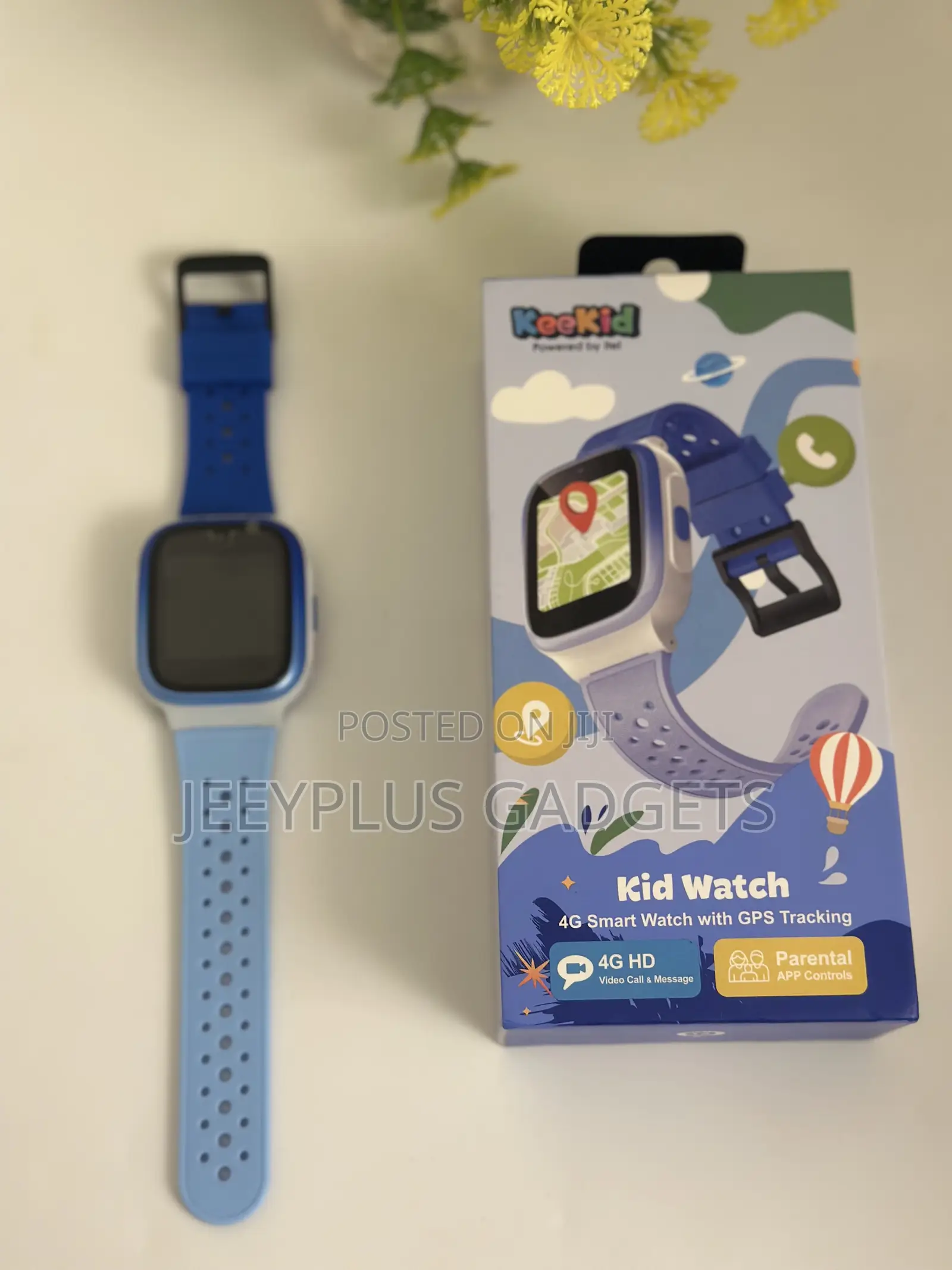 Itel Keedkids Kids Smartwatch With GPS Tracking Parental Guidance