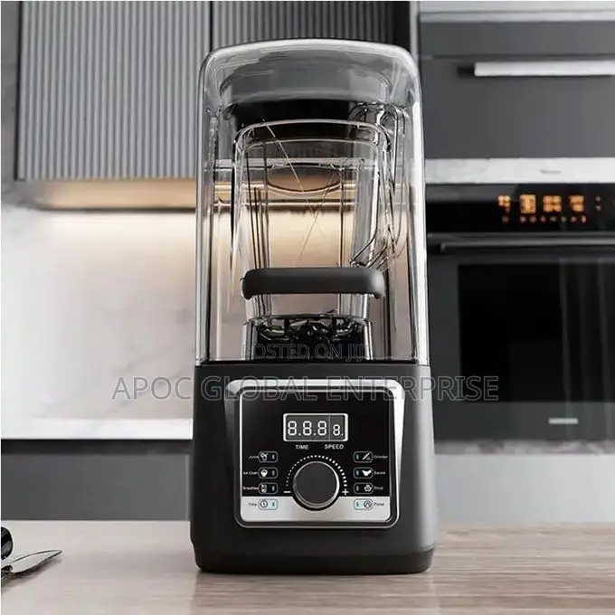 Vosco Pro Digital Bar Blender With Soundproof Lid-3200w