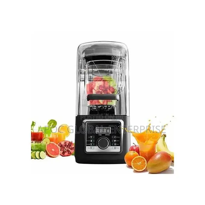 Vosco Pro Digital Bar Blender With Soundproof Lid-3200w