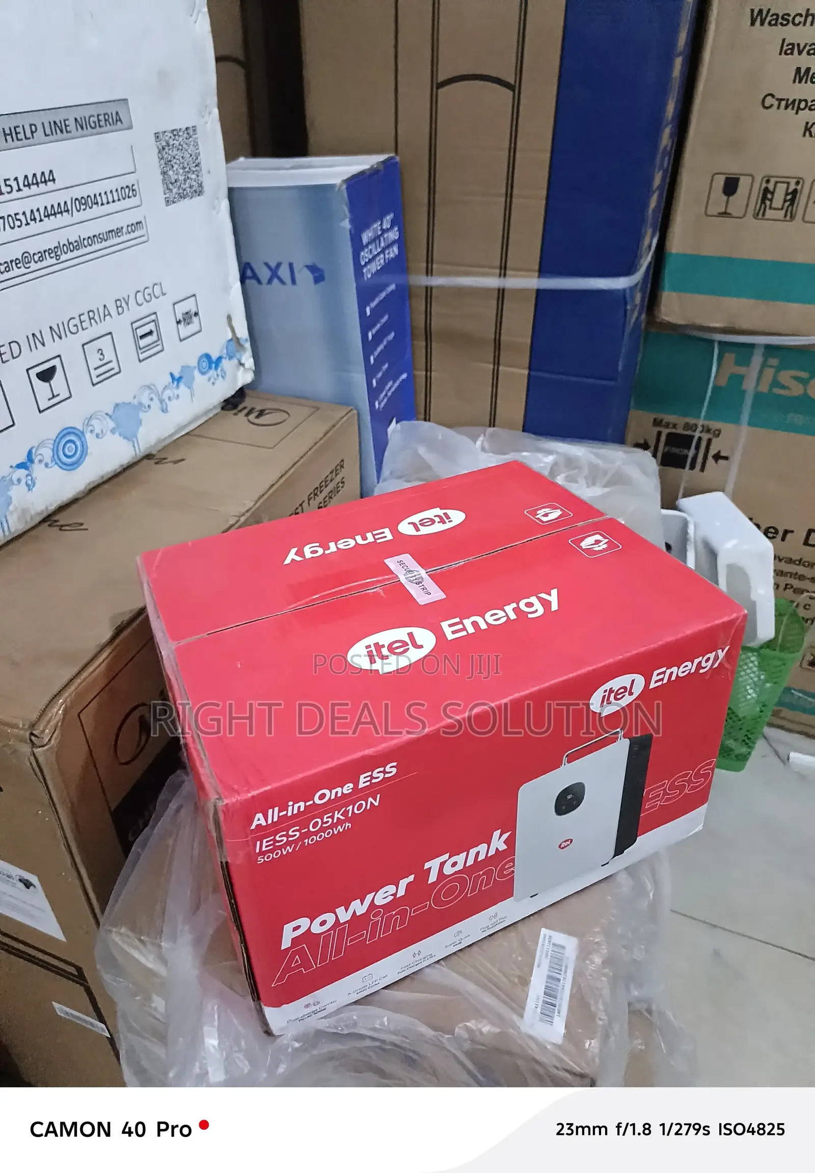 The New Itel All-in-One Portable Power Station Unit