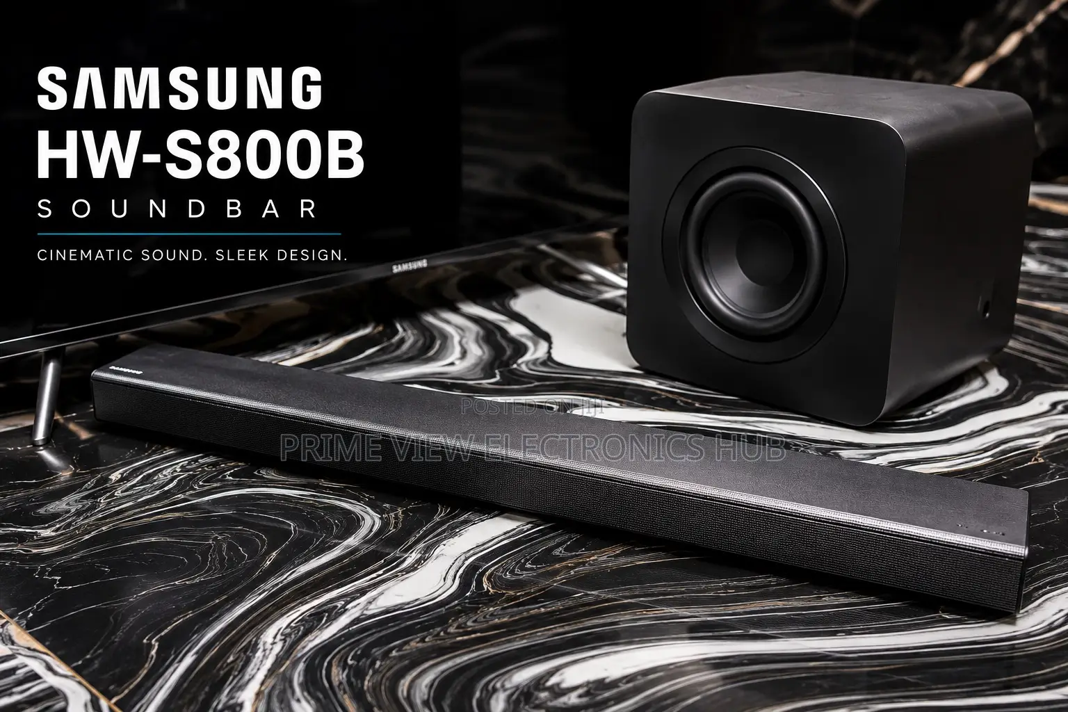 Samsung Hw-S800b Premium Soundbar With Wireless Subwoofer