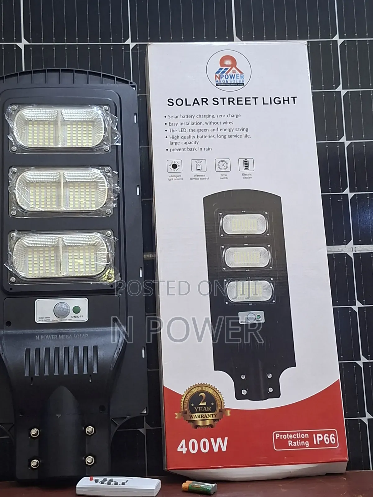 N Power Solar Street Light 400w Original