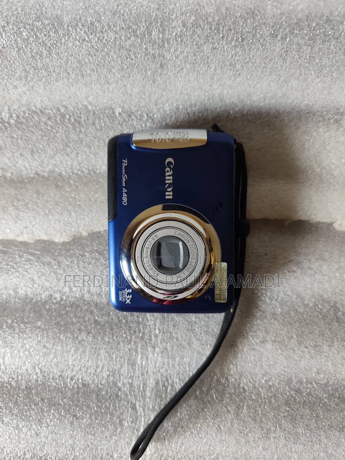 Canon Powershot Digital Photo Video Camera for Vintage Passport
