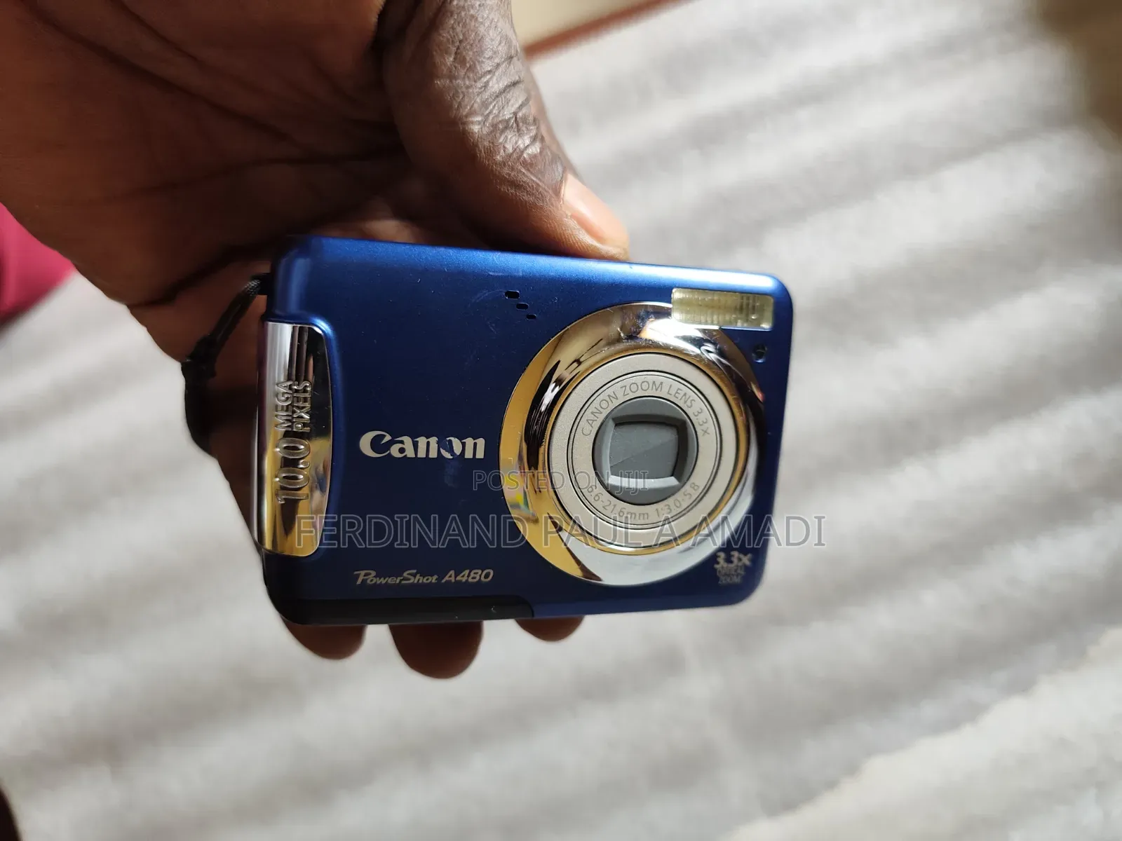 Canon Powershot Digital Photo Video Camera for Vintage Passport