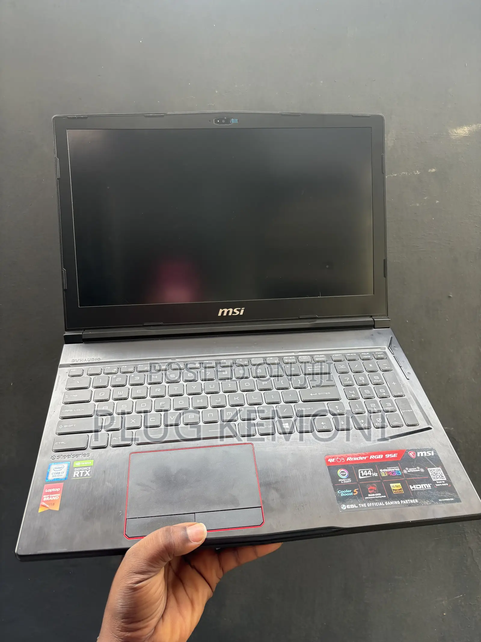 Laptop MSI GE63 Raider RGB 8RE 16GB Intel Core i7 SSD 512GB