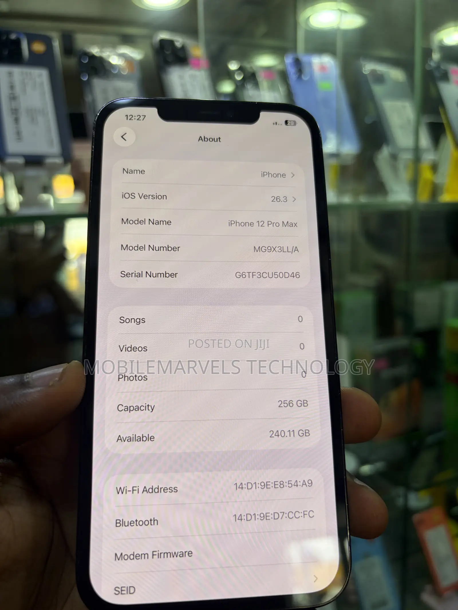Apple iPhone 12 Pro Max 256 GB Gray