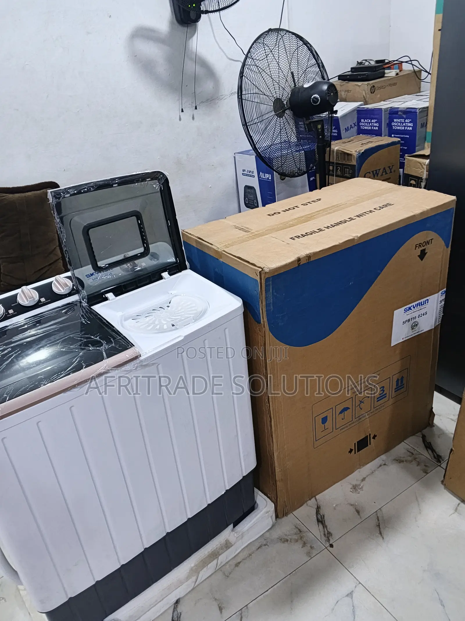 Skyrun 11kg Powerful Semi-Automatic Washer