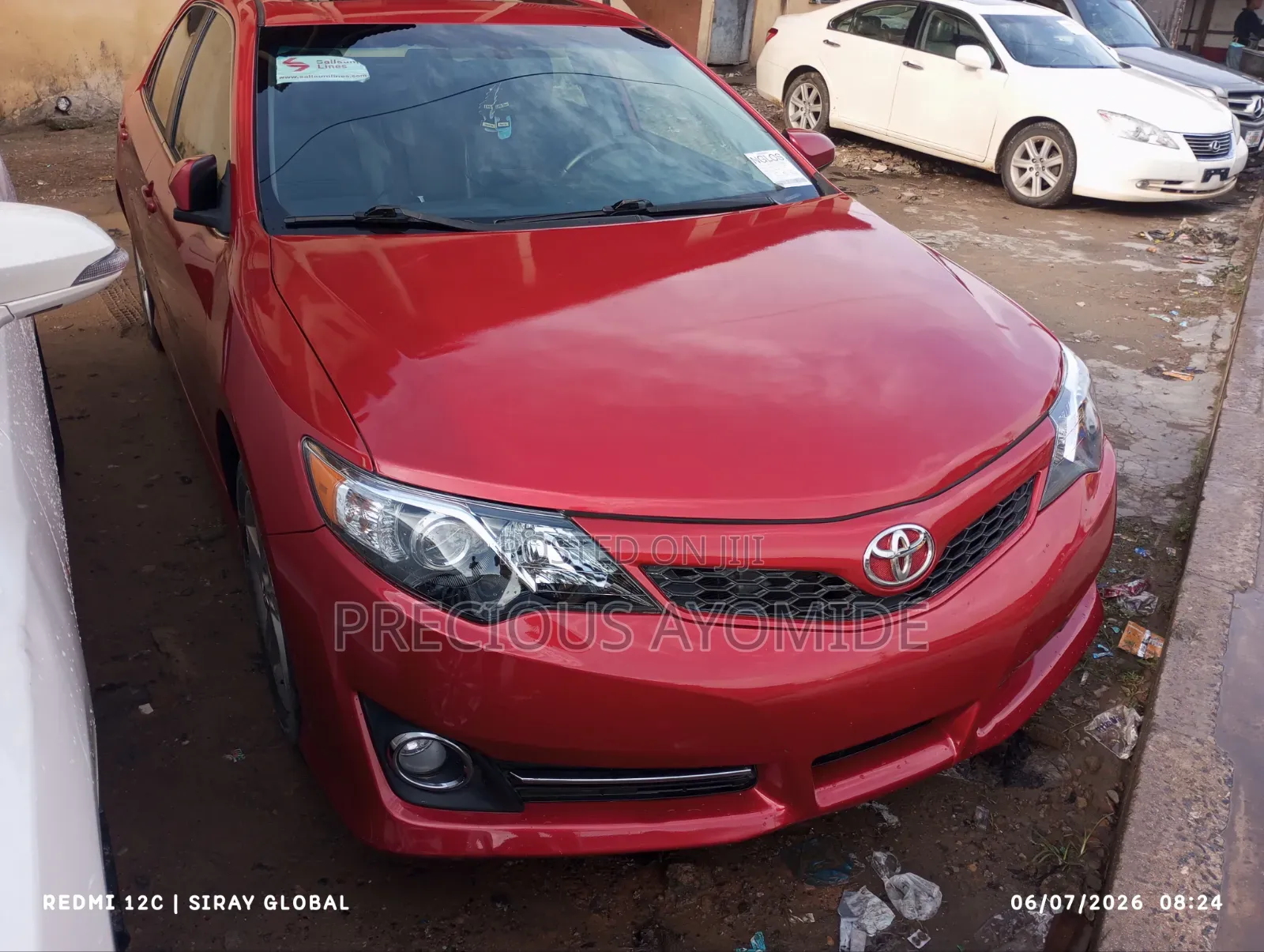 Toyota Camry SE 4dr Sedan (2.5L 4cyl 6A) 2014 Red