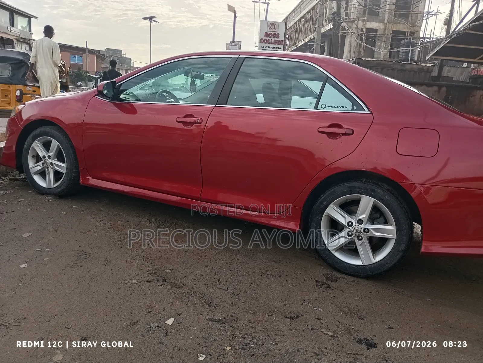 Toyota Camry SE 4dr Sedan (2.5L 4cyl 6A) 2014 Red