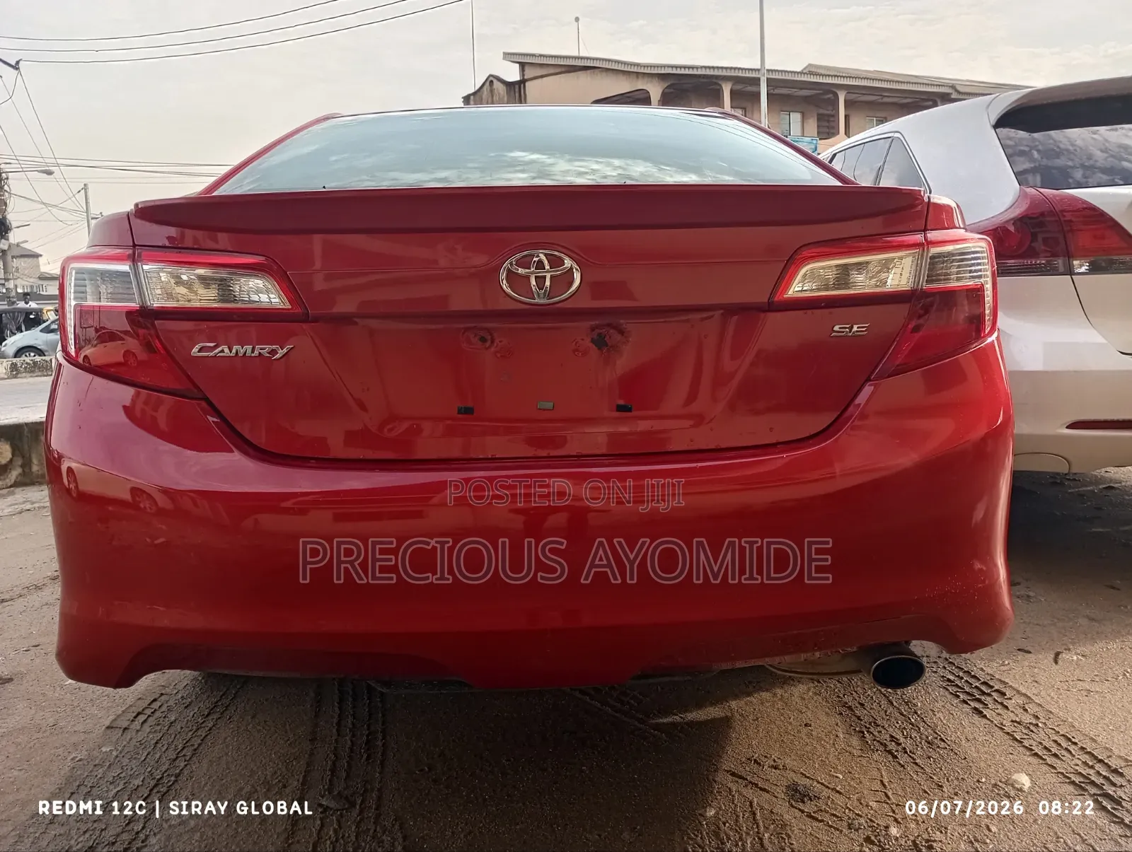 Toyota Camry SE 4dr Sedan (2.5L 4cyl 6A) 2014 Red