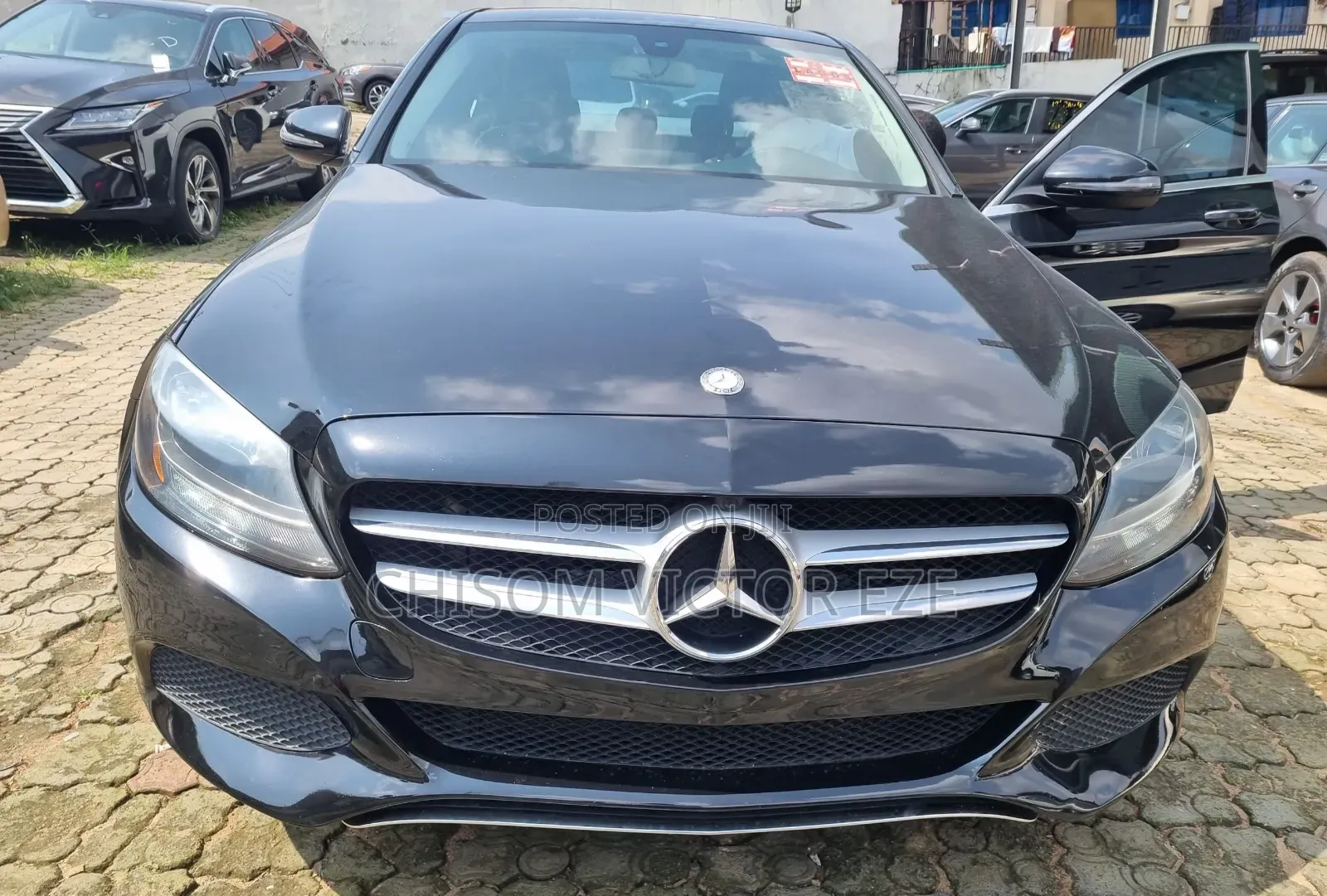 Mercedes-Benz C300 Sport 4Matic Sedan AWD (2.0L 4cyl 7A) 2017 Black