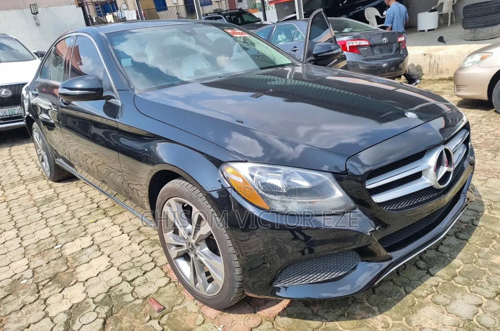 Mercedes-Benz C300 Sport 4Matic Sedan AWD (2.0L 4cyl 7A) 2017 Black