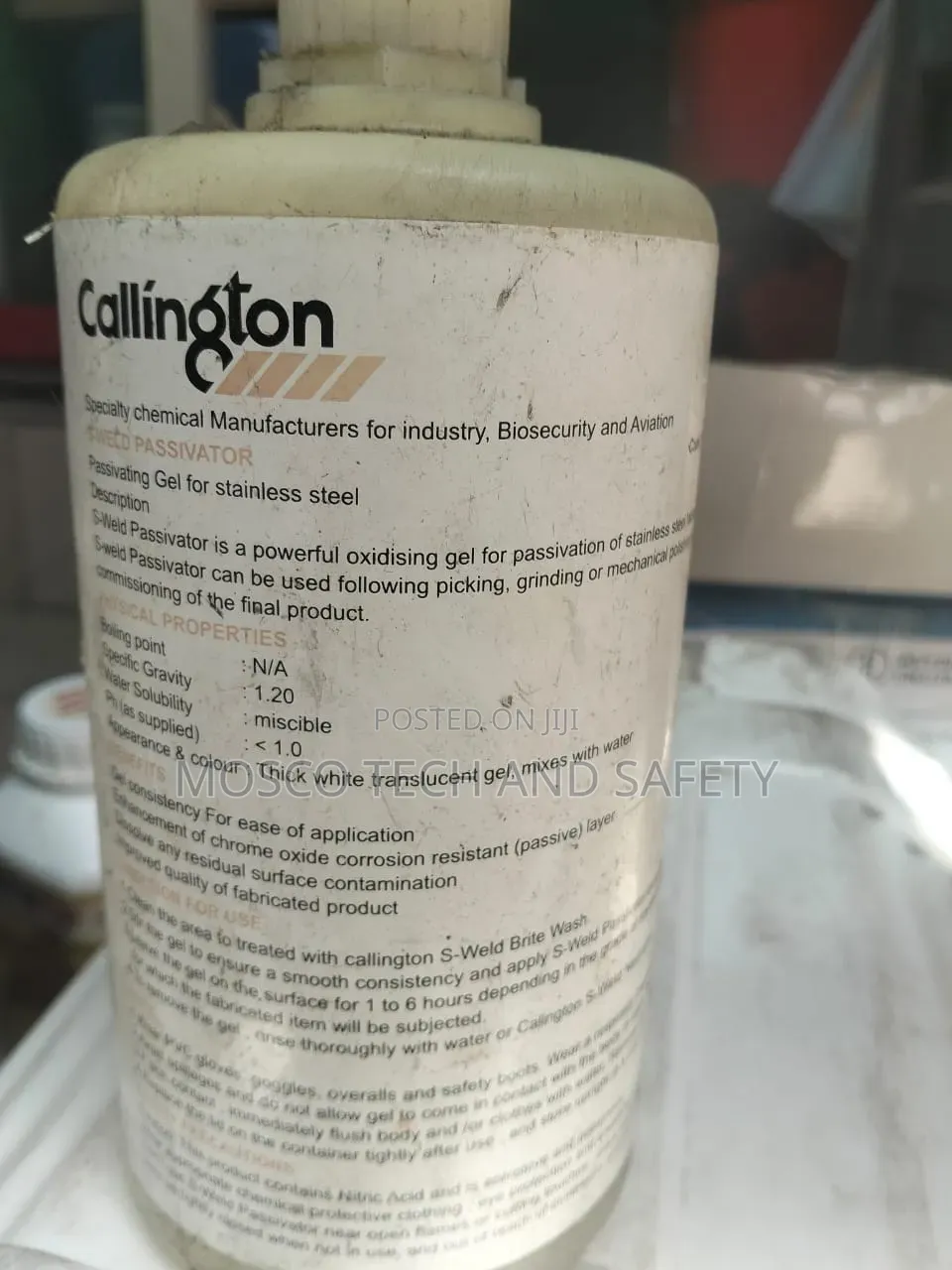 Callington S-weld Stainless Steel Passivator