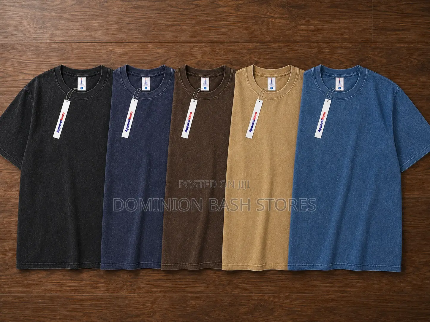 Premium Luxury Stonewash Plain Tees