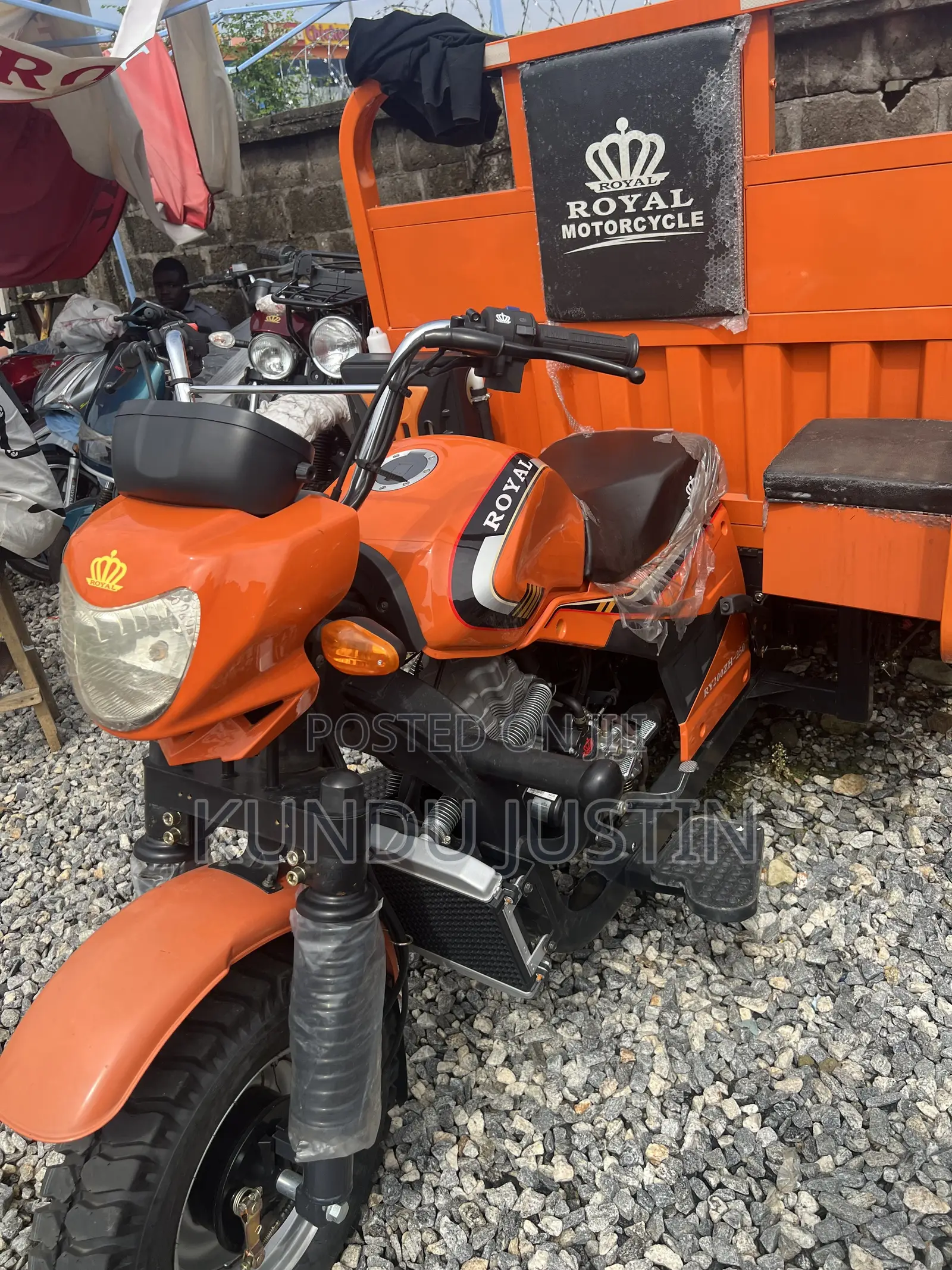 New Tricycle 2025 Orange