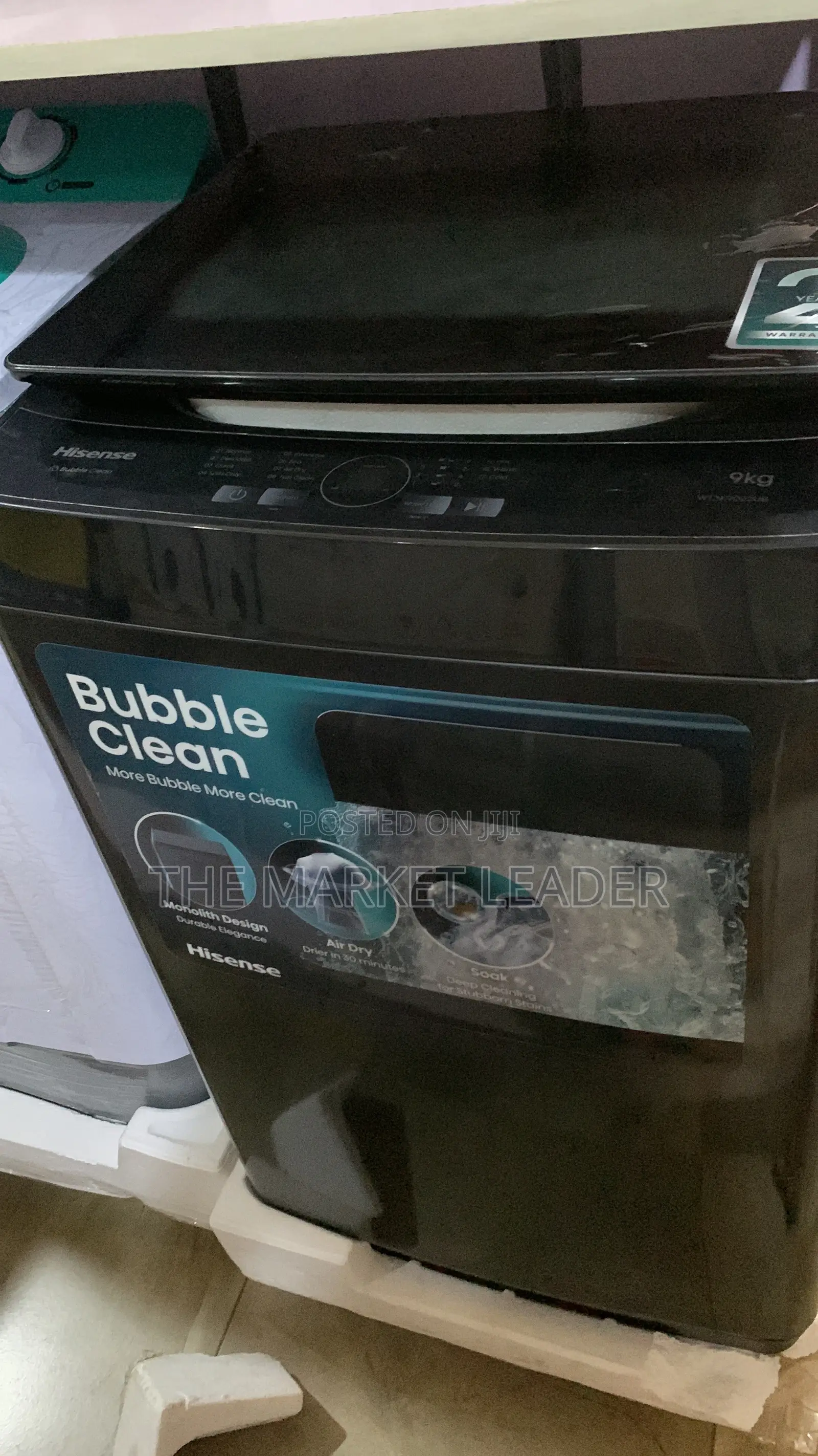 Hisense 9kg Top Loader Automatic Washing Machine