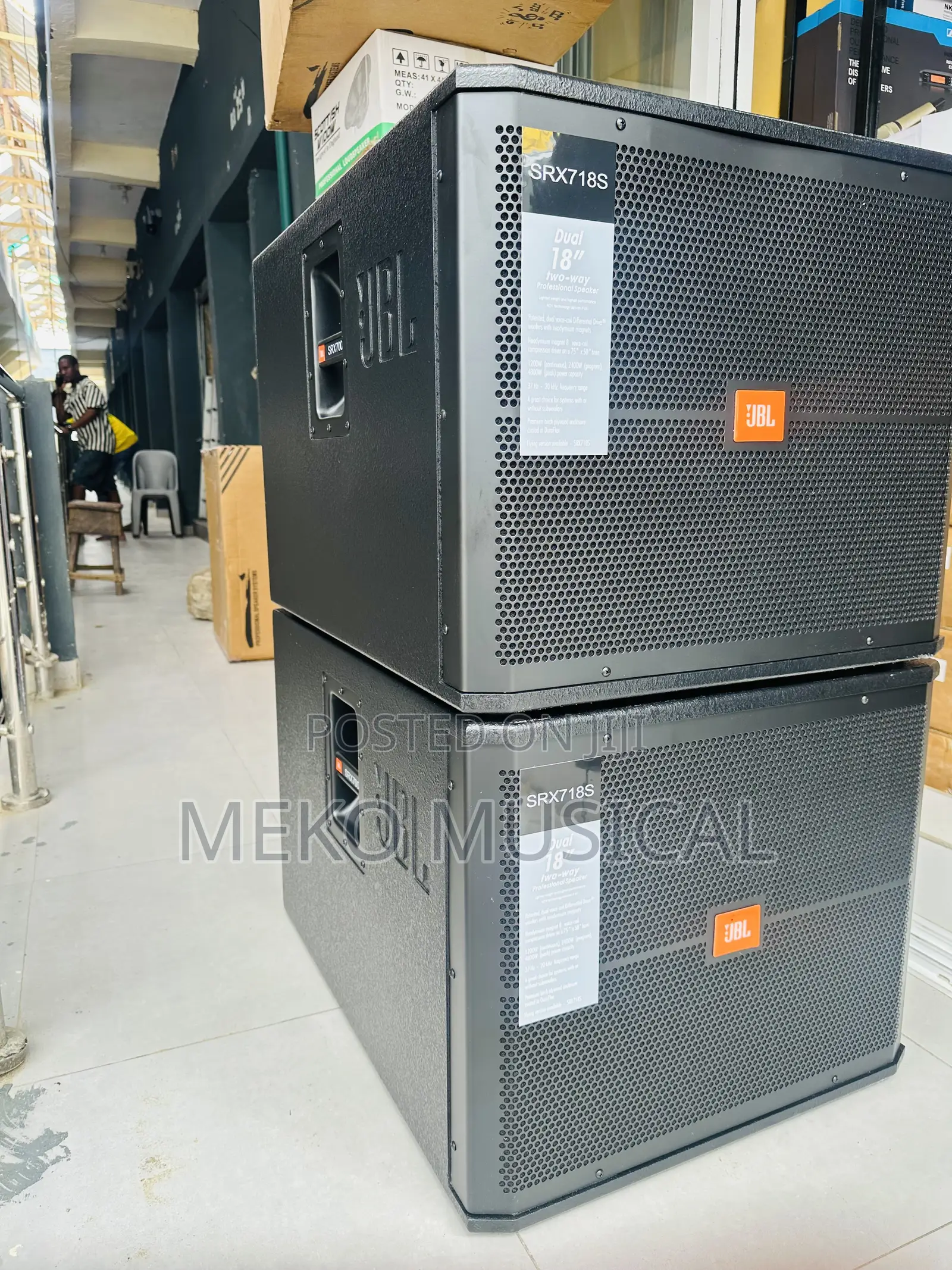 JBL 18” Single Subwoofer