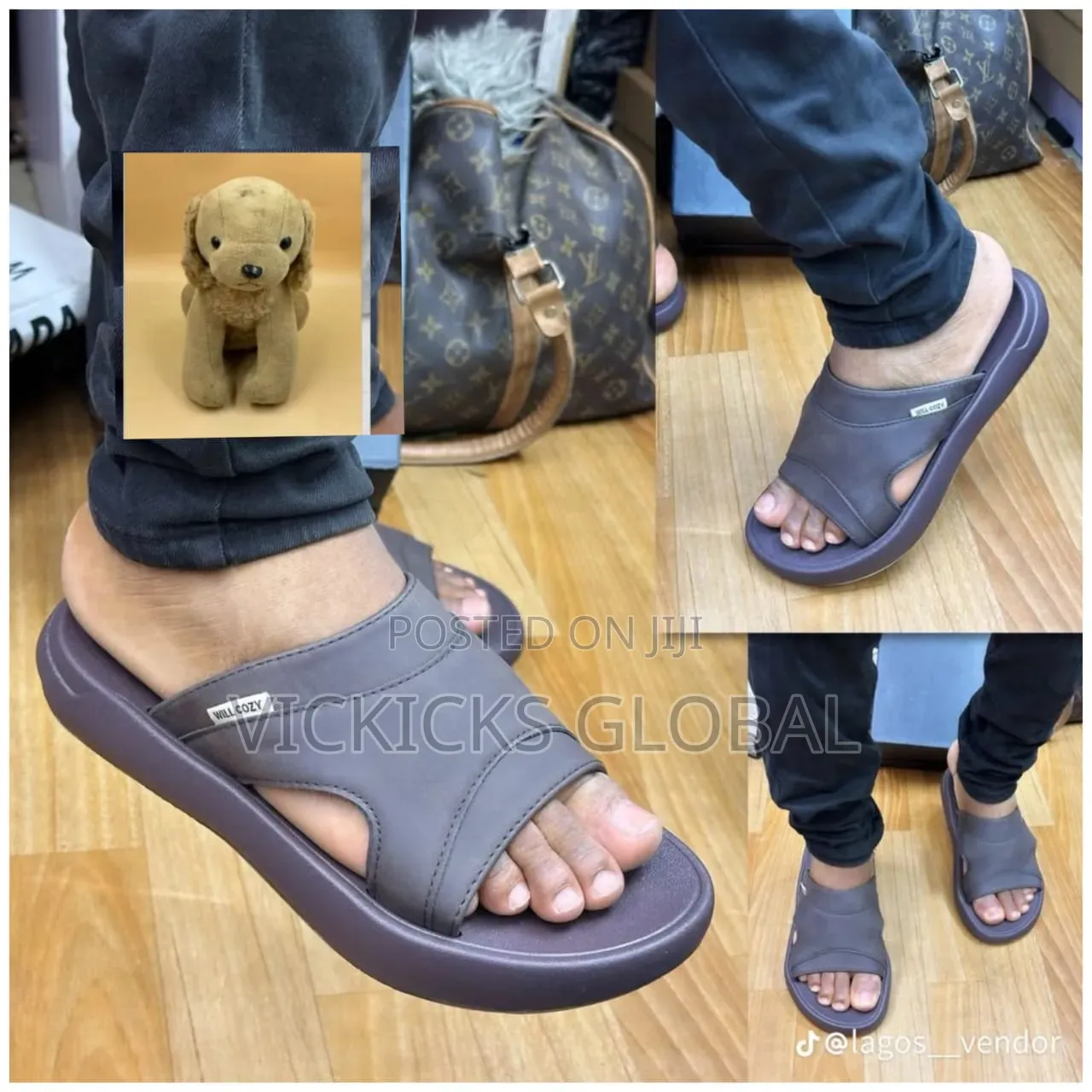 Wild Cozy Comfort Slides