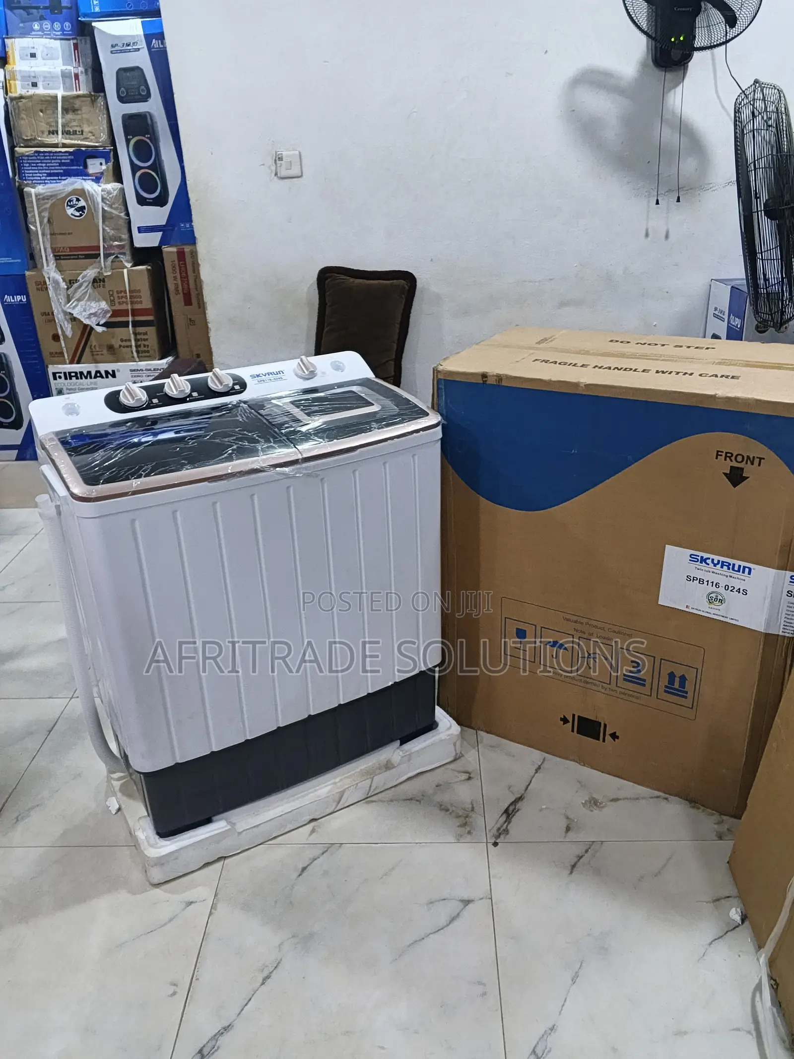 Skyrun 11kg Manual Top Load Washer