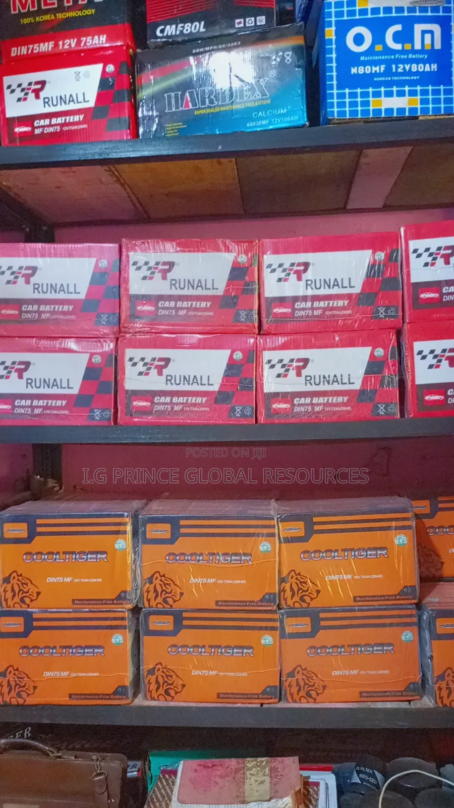 Dealer On All Kinds Of Motor Batteries 12v 75ah