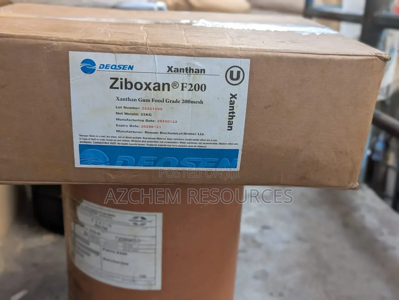 Xanthan Gum Food Grade 200 Mesh (1kg)