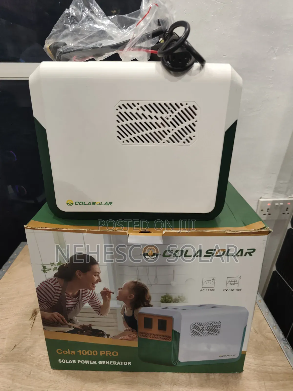 300w Colasolar 1000 Pro Solar Generator – Noiseless Backup Power