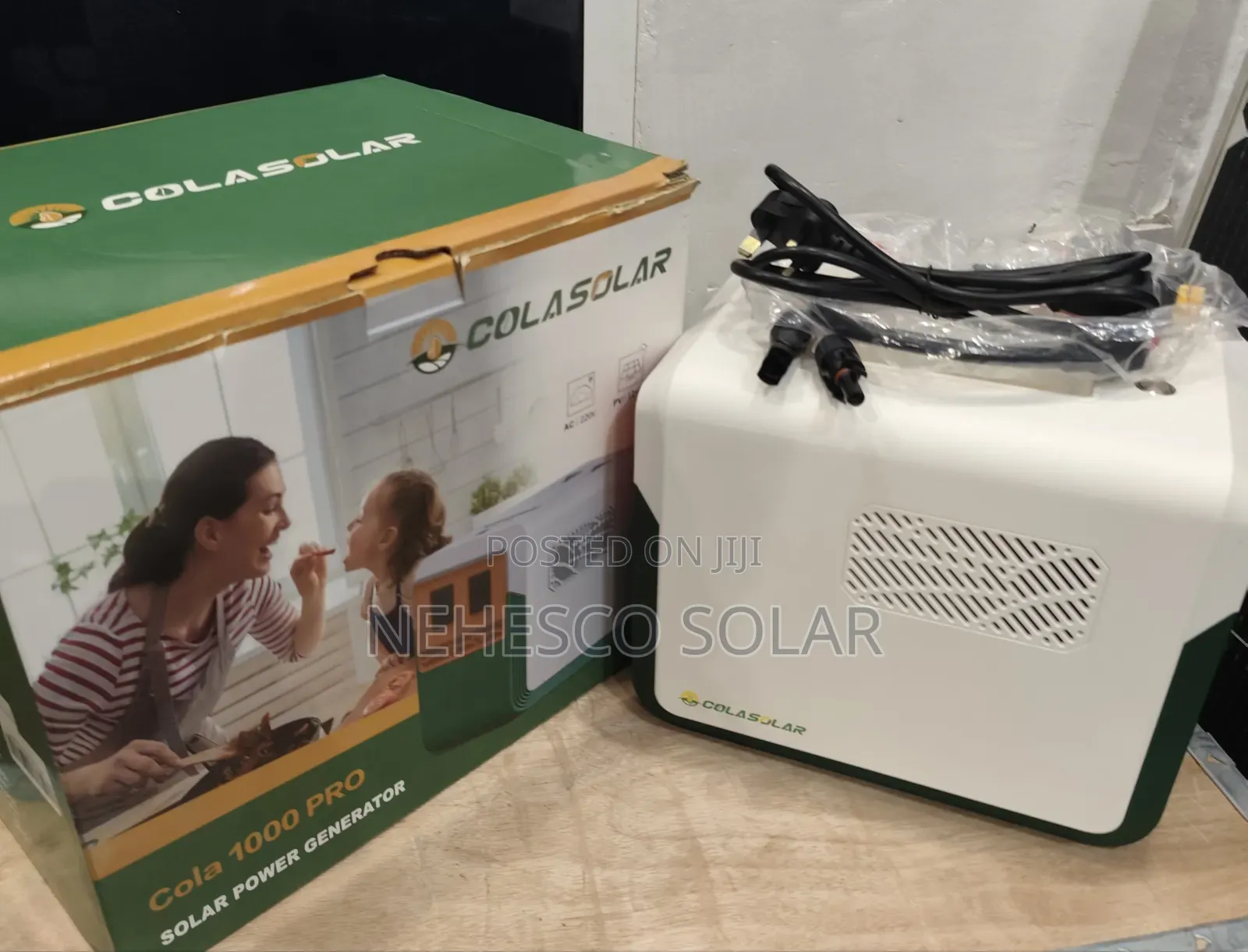 300w Colasolar 1000 Pro Solar Generator – Noiseless Backup Power