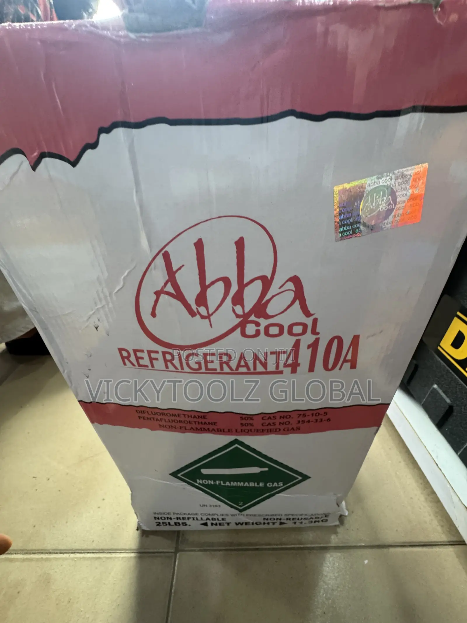 Abba Cool Refrigerant R410a 11.3kg Liquified Gas