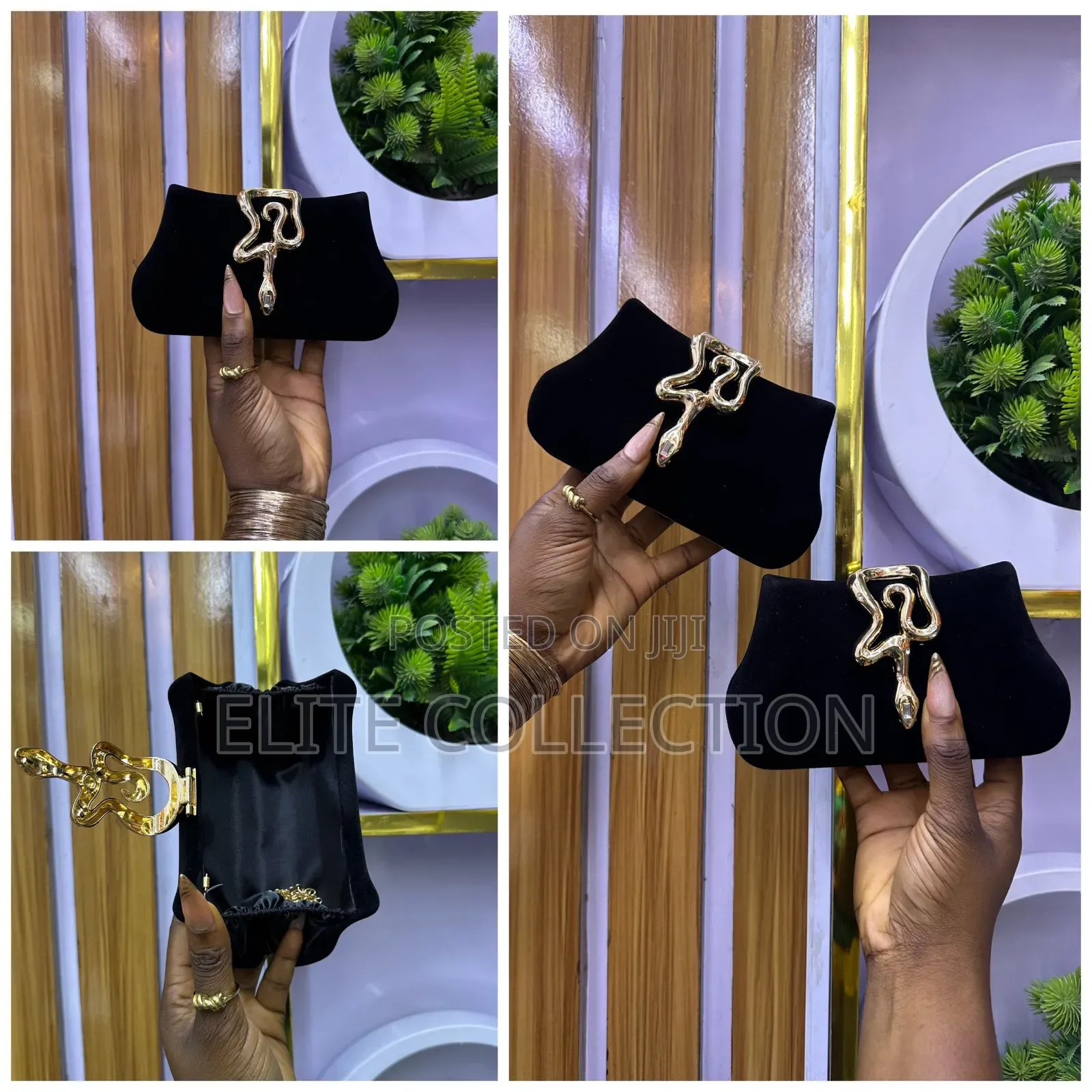 Mini Chic Purse!Available in Just Black Color! Topnotch Quality