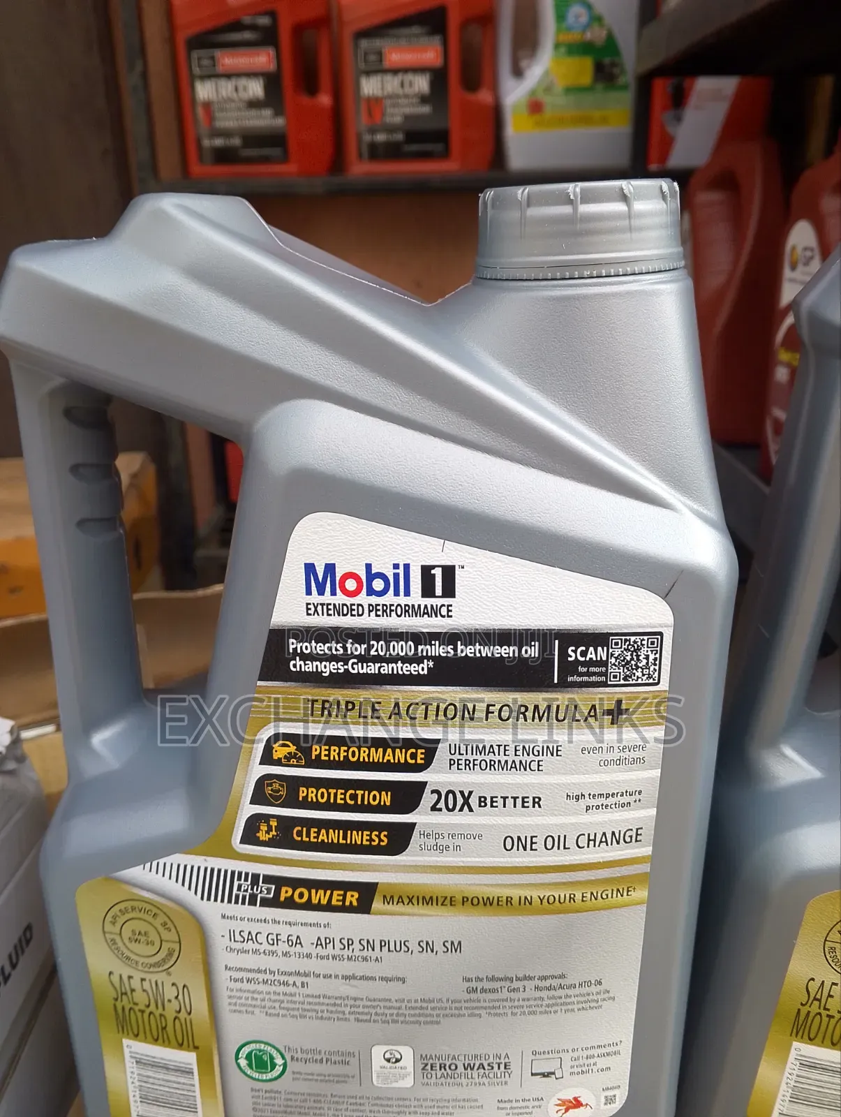 Engine Oil Mobil 1 5w-30 5l for Cars and Jeeps