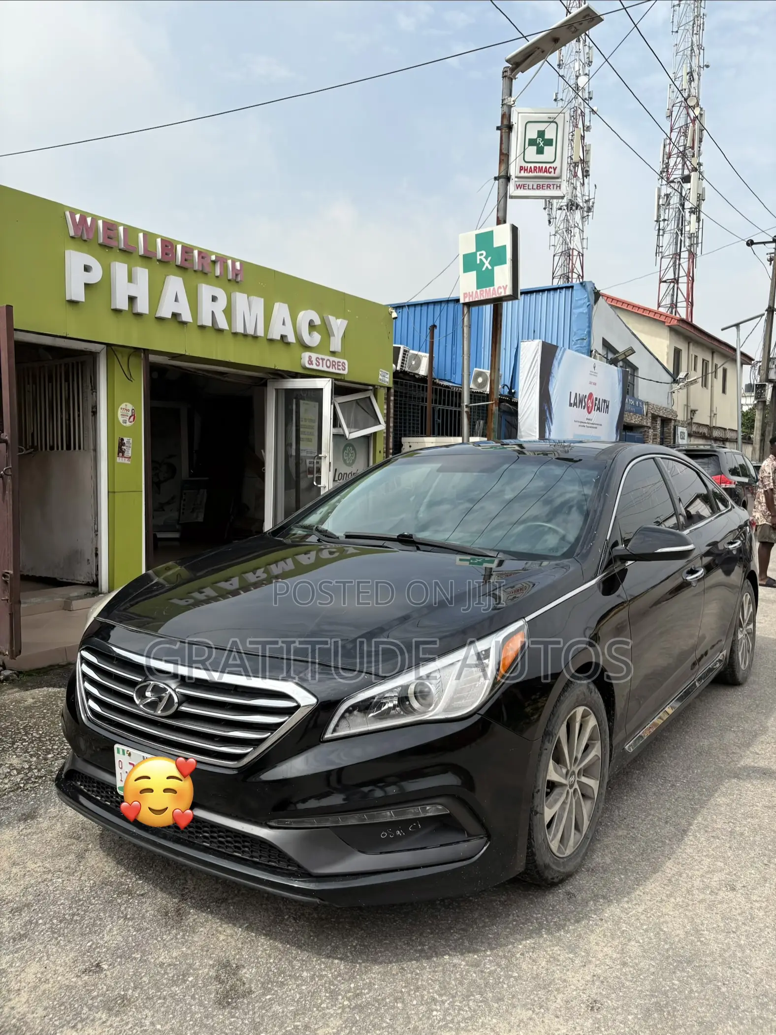 Hyundai Sonata Sport 2.0T Sedan FWD (2.0L 4cyl 6A) 2016 Black