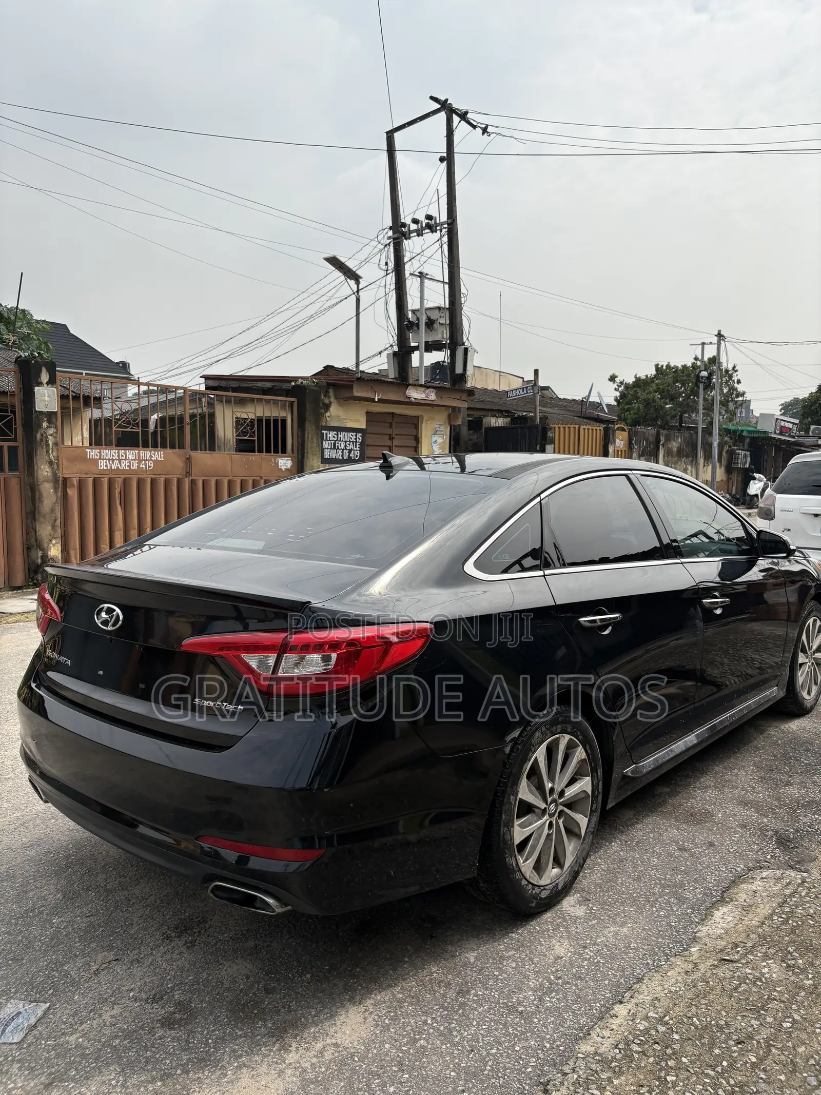 Hyundai Sonata Sport 2.0T Sedan FWD (2.0L 4cyl 6A) 2016 Black