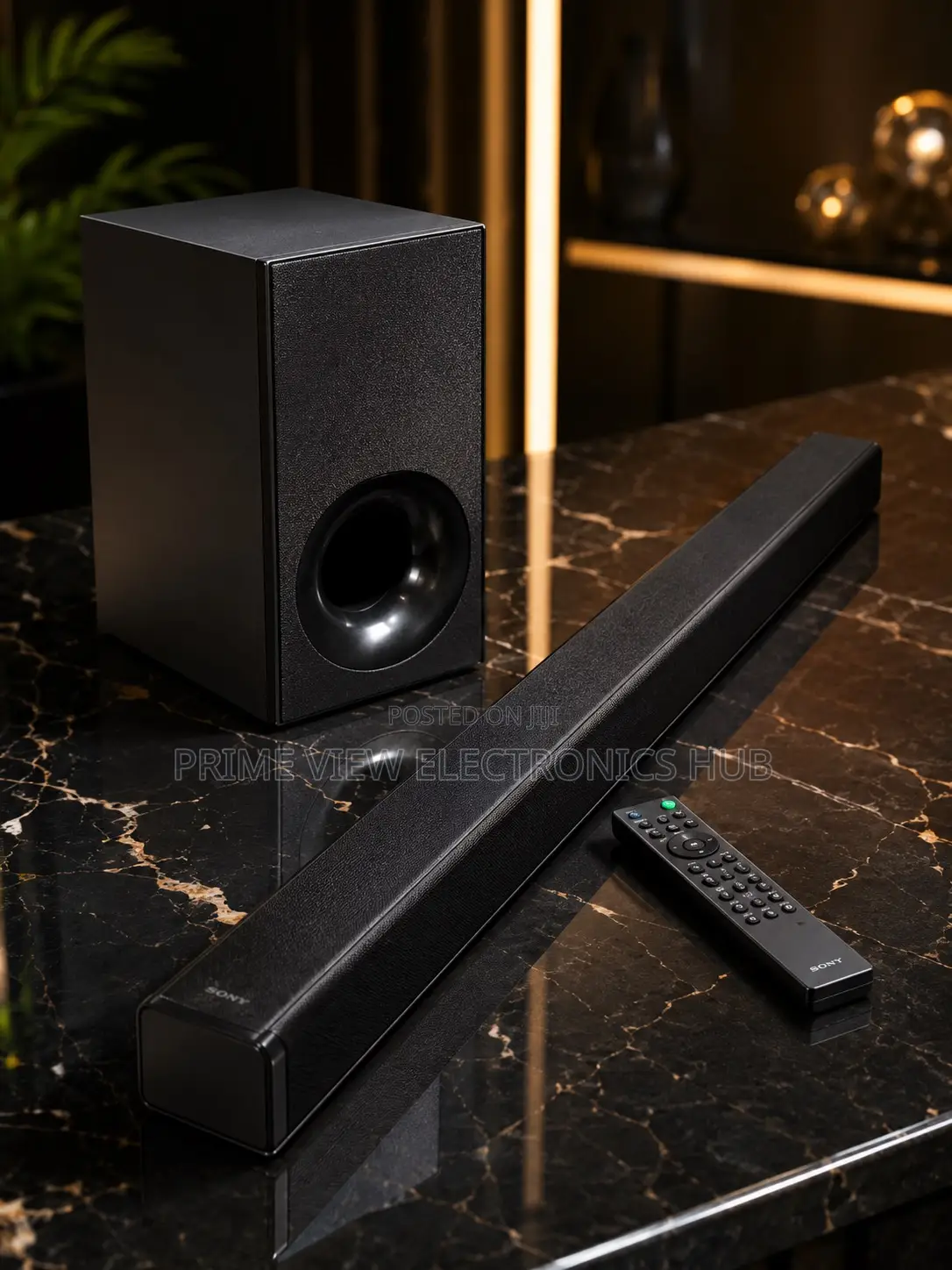Sony Soundbar With Wireless Subwoofer
