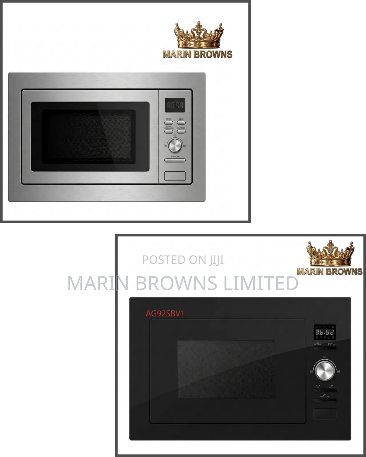 Marin Brown Microwave Oven