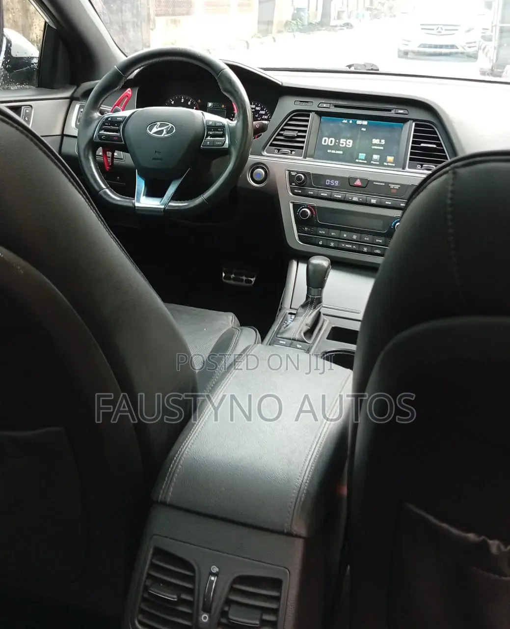 Hyundai Sonata Sport 2.0T Sedan FWD (2.0L 4cyl 6A) 2017 White