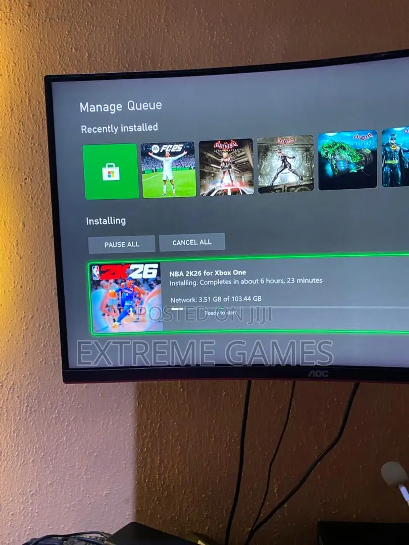 Uk Used Xbox One With 9 Offline Games