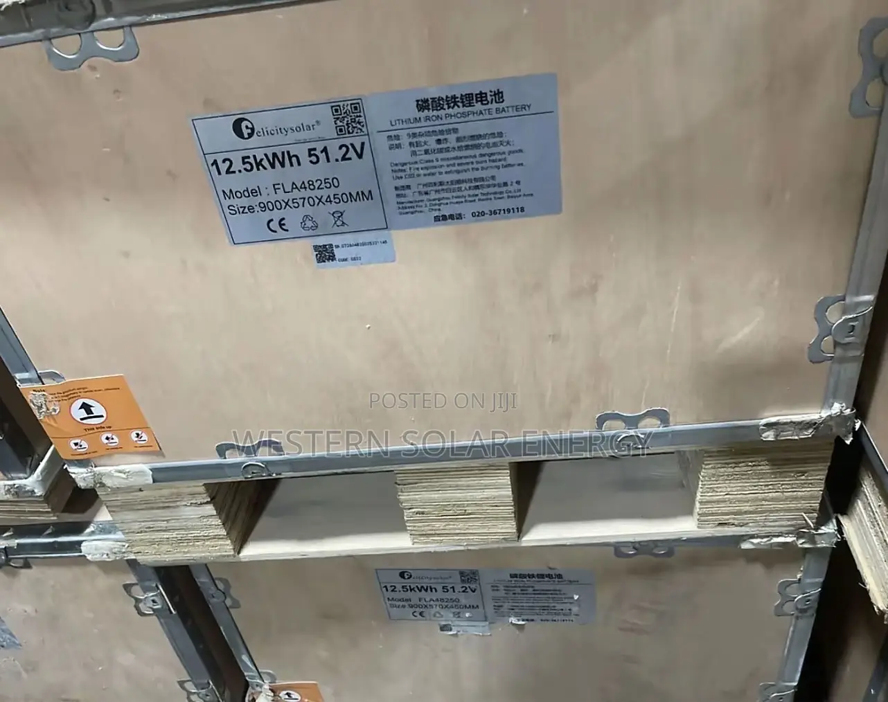 Original Fla 12.5kwh 48v Felicity Lithium