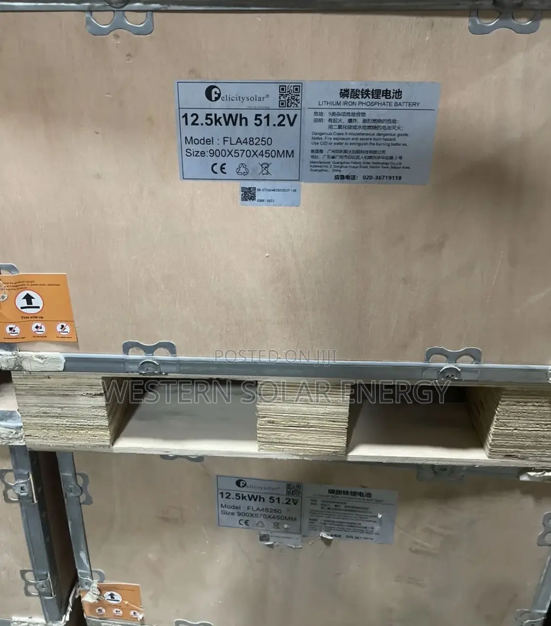 Original Fla 12.5kwh 48v Felicity Lithium
