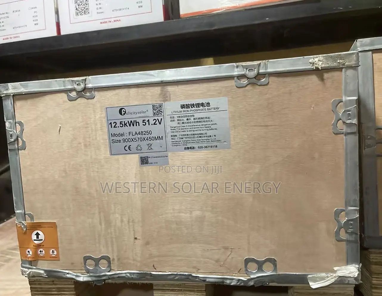 Original Fla 12.5kwh 48v Felicity Lithium