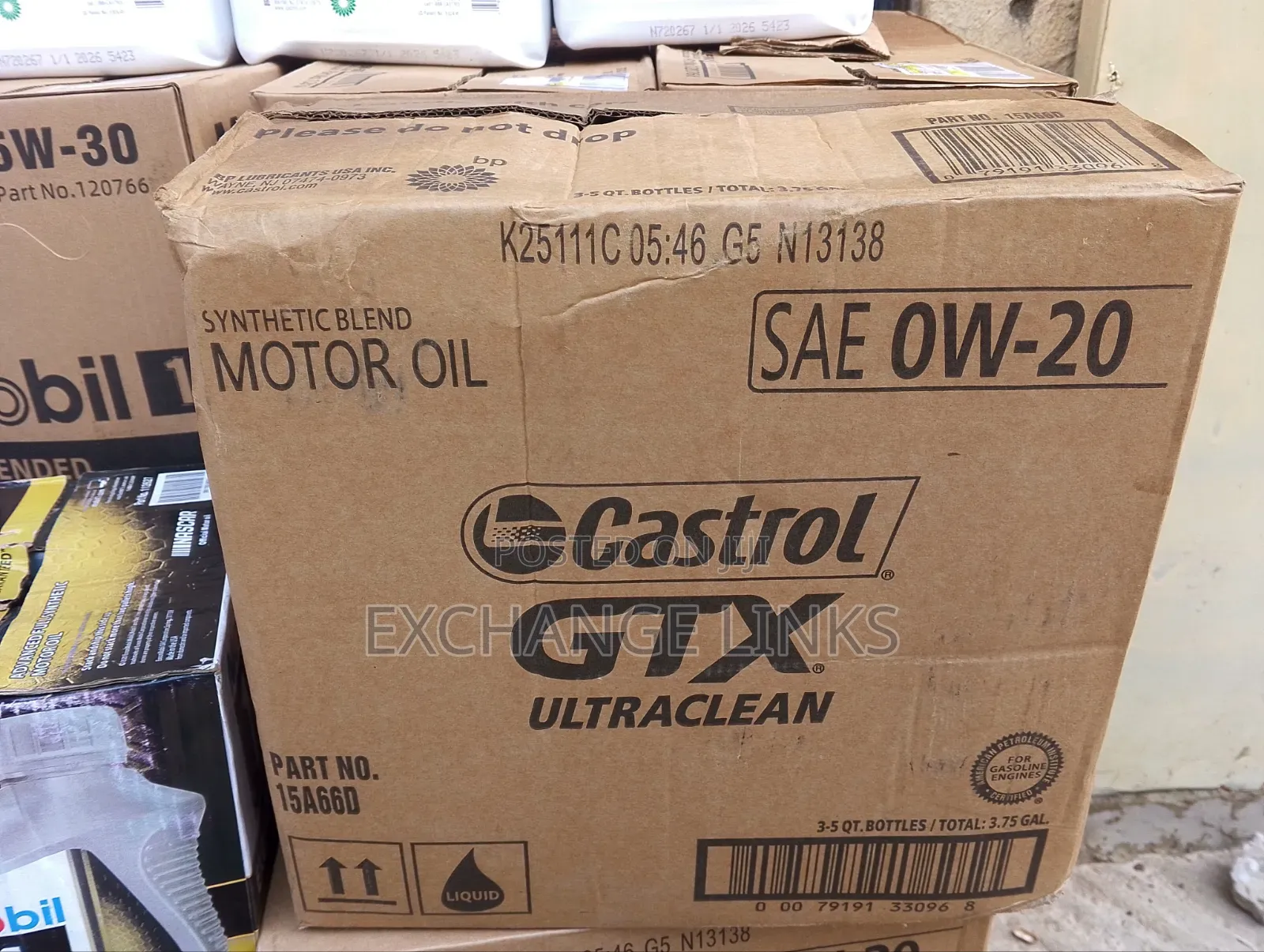 GTX Castrol 0w-20 5l for Cars and Jeeps
