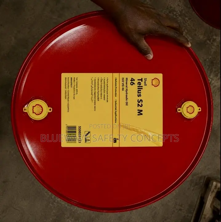 Shell Tellus S2 M 46 Mineral Hydraulic Oil Drum 209l