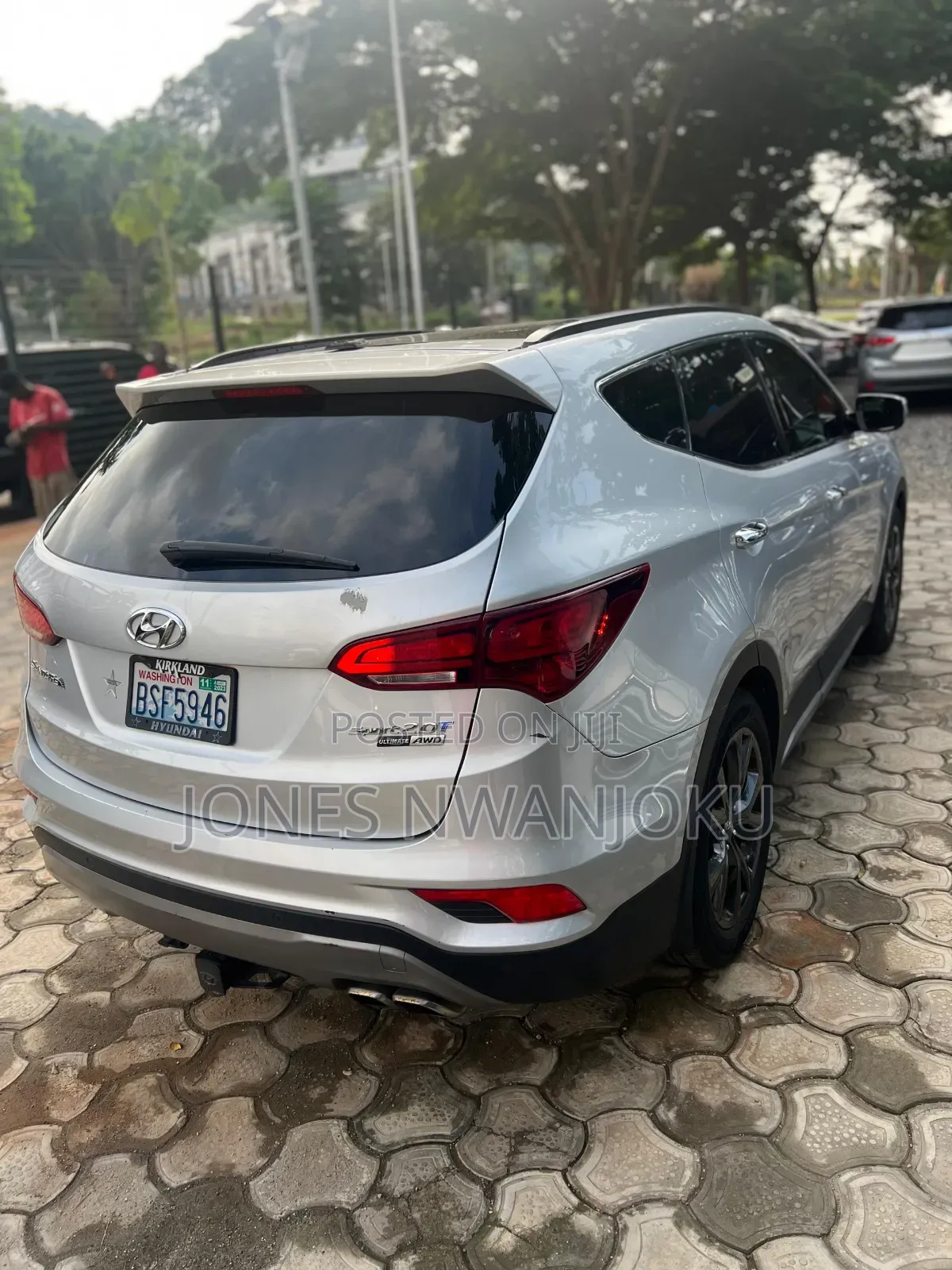 Hyundai Santa Fe 2016 Silver